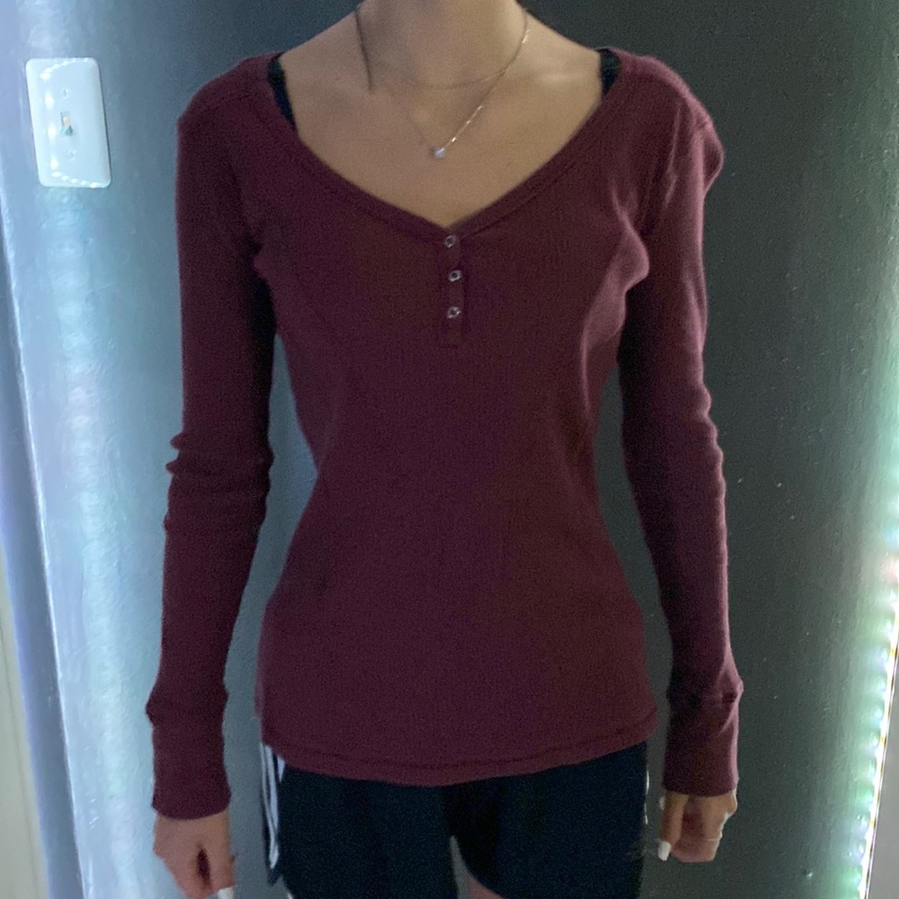 Prana ribbed long sleeve